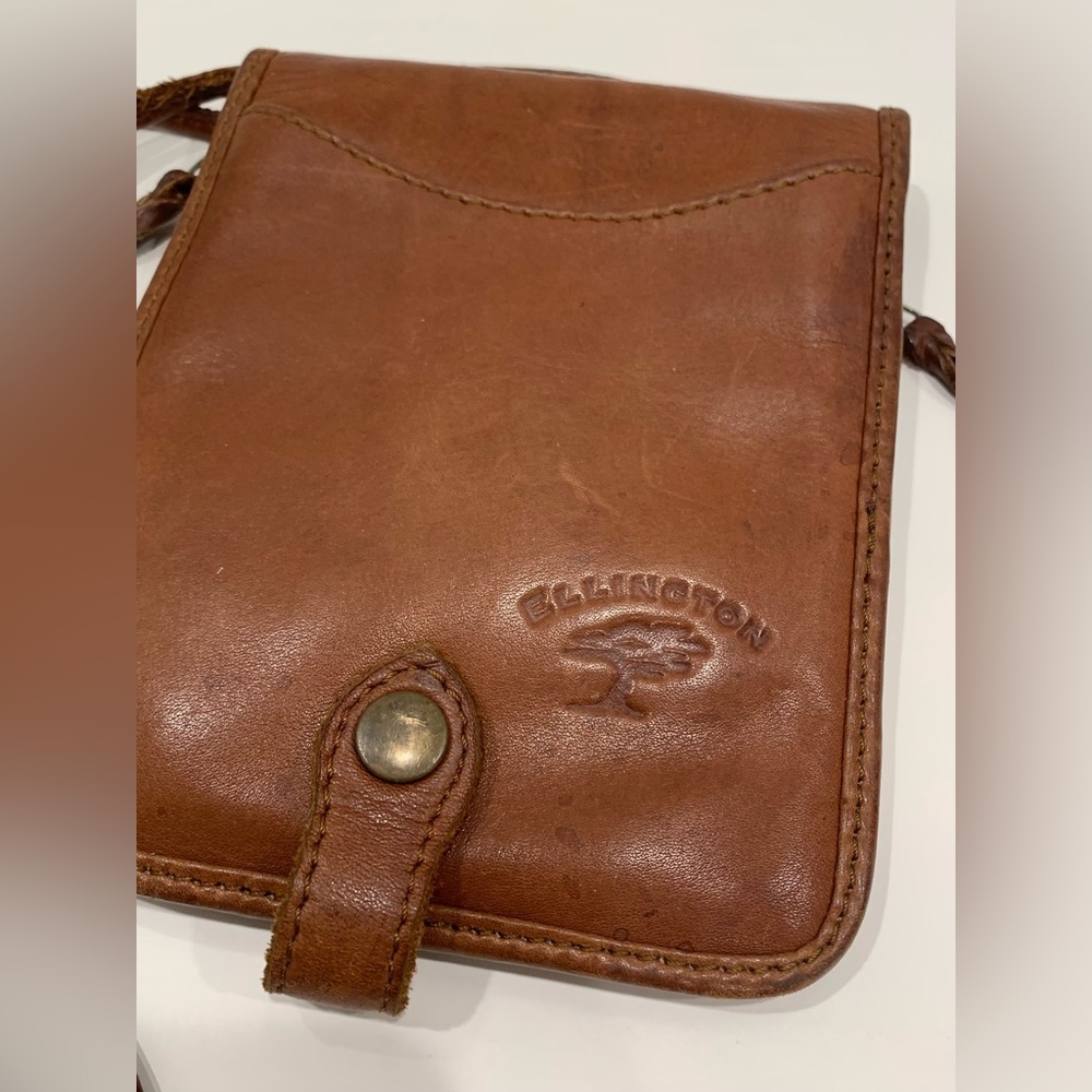 Ellington Leather Crossbody Bag Purse Passport Holder
